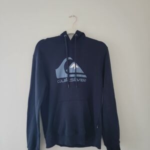 Quiksilver Men's Dark Blue Hoodie